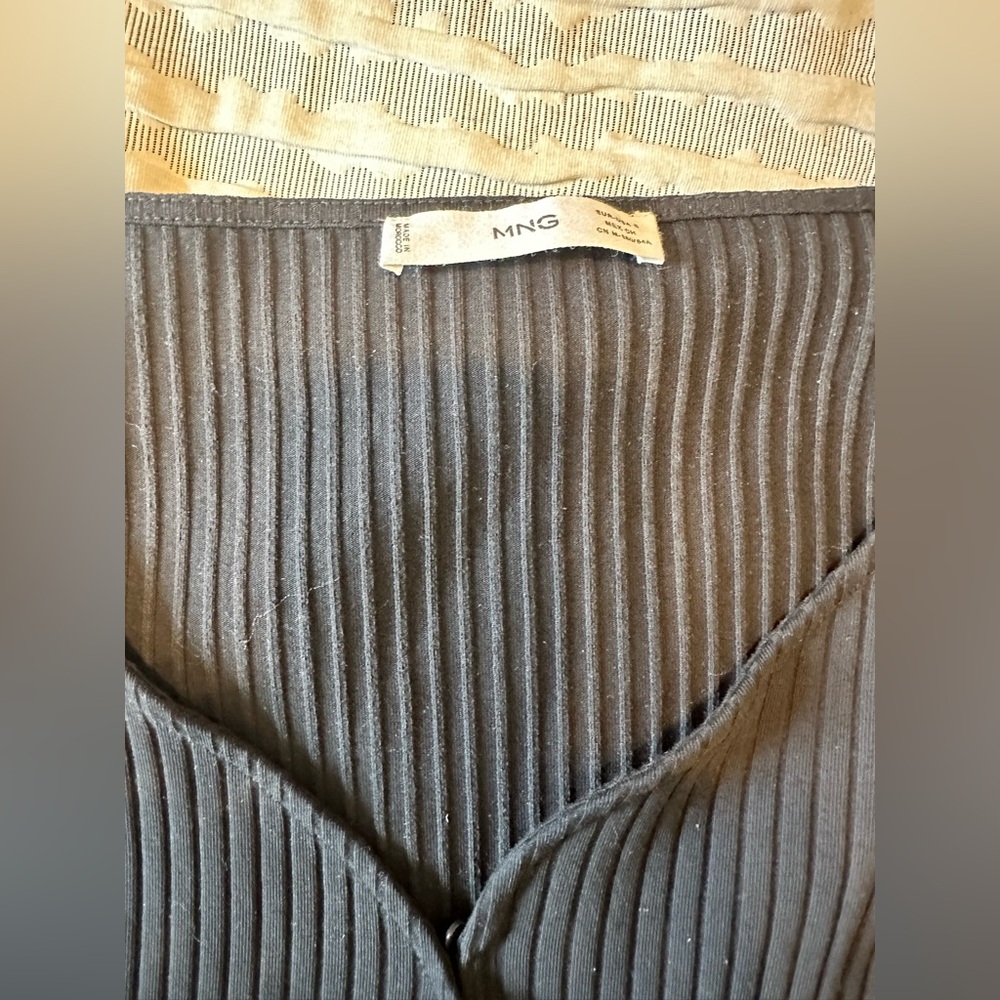 Mango Ribbed Knit Cardigan - Picture 3 of 4
